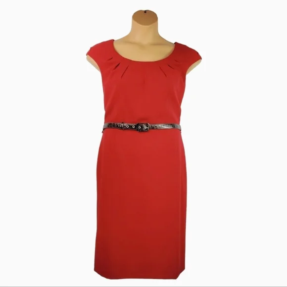 Alfani | Dresses | Dress Alfani Womens Sleeveless Red Dress | Poshmark